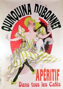A „Quinquina Dubonnet” aperitif plakátja, 1895